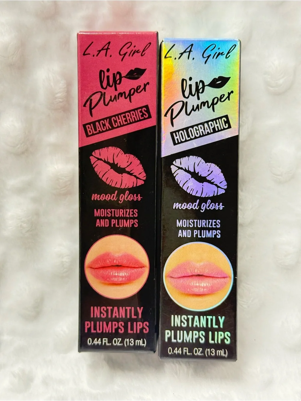 Lip Plumper Mood Gloss — Black Cherries & Holographic